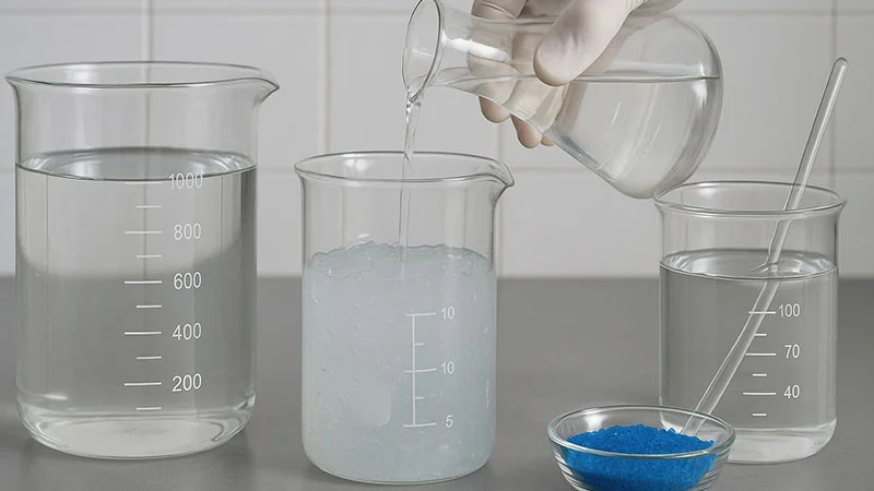 تشکیل ژل به عنوان سومین مرحله تولید سیلیکاژل